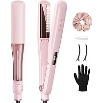 Amazon.co.jp: Wavytalk スチームヘアアイロン 1.38インチ ナノチタン